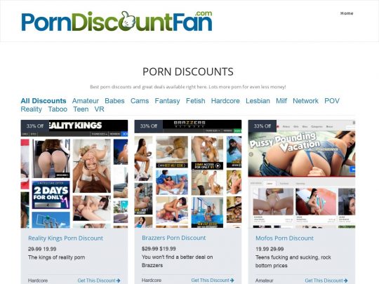 PornDiscountFan