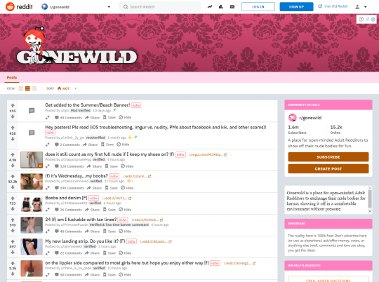 /r/gonewild
