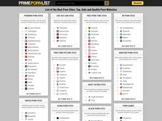 PrimePornList