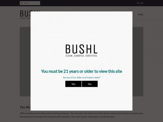 Bushl Cbd Oil